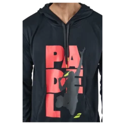 Sweat Padel Hood Black