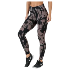 Sweeping 7/8 Tights Patterned