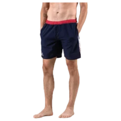 Swim Shorts, Logo Birtec Blue/White/Red