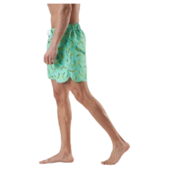 Swim Shorts Sandhamn Bananas Green