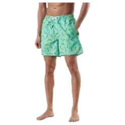 Swim Shorts Sandhamn Bananas Green