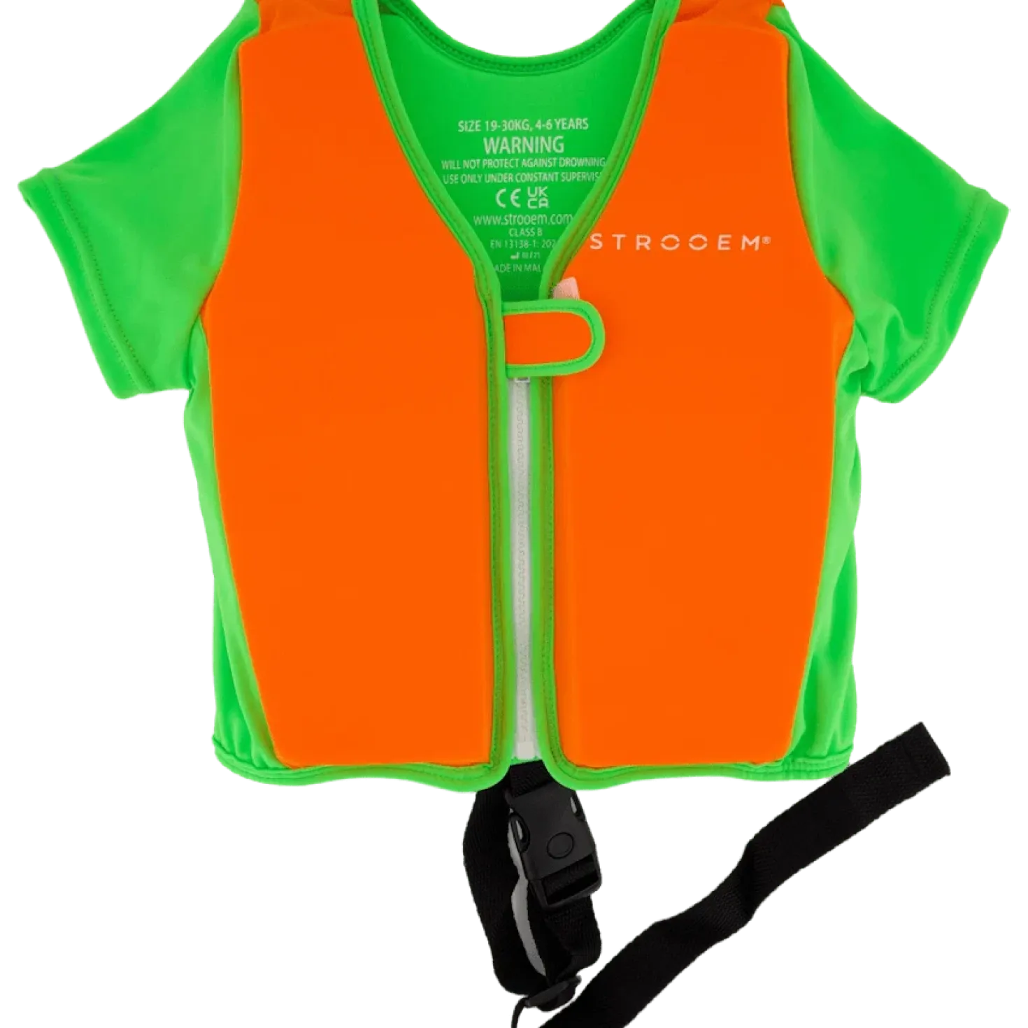 Swim Vest Orange/Lime