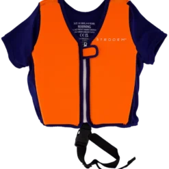 Swim Vest Orange/Navy