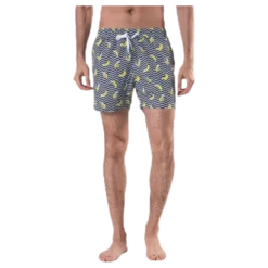 Sylvester Loose Shorts Black/Yellow