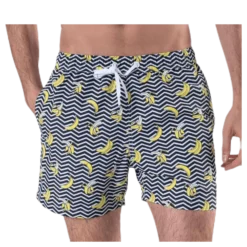 Sylvester Loose Shorts Black/Yellow