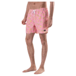 Sylvester Loose Shorts Pink/Yellow