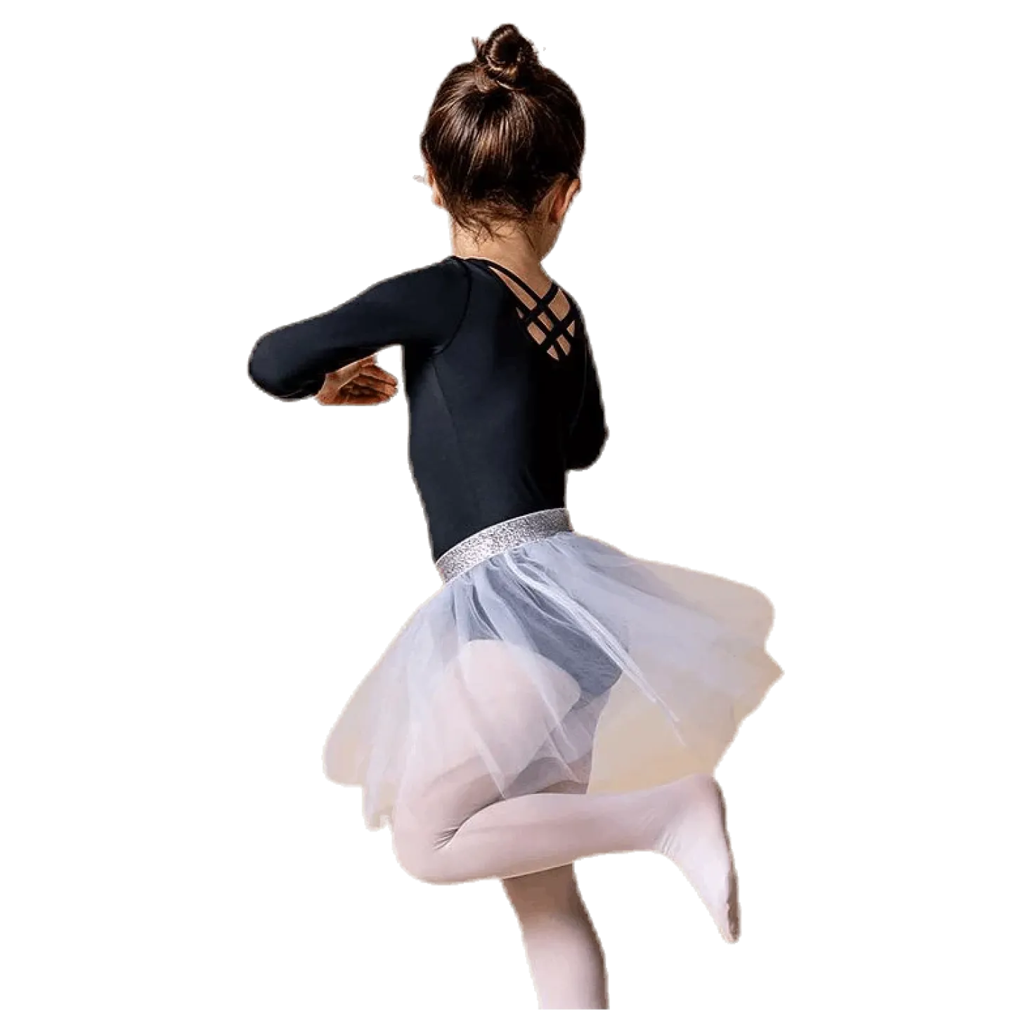 Symone Dance Skirt White