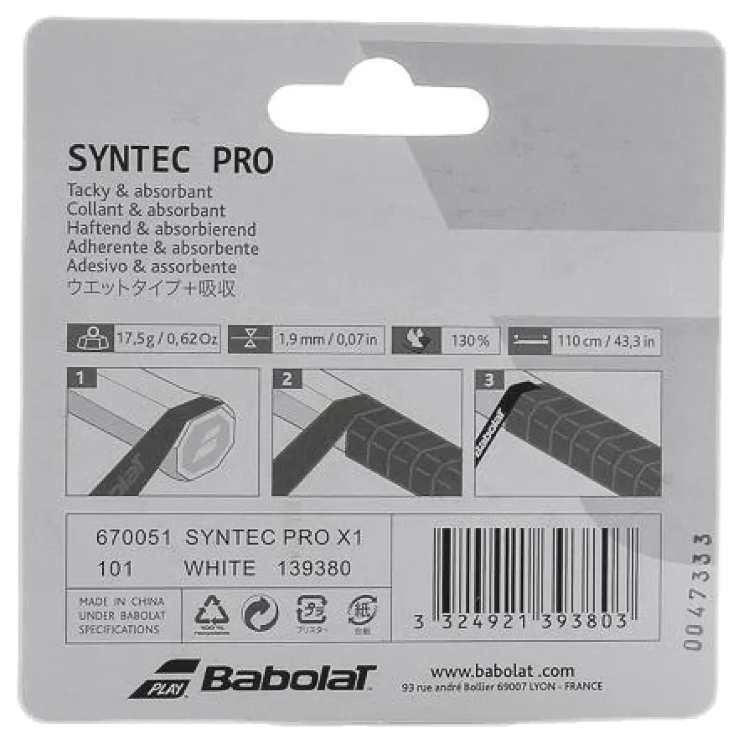 Syntec Pro 1-Pack white