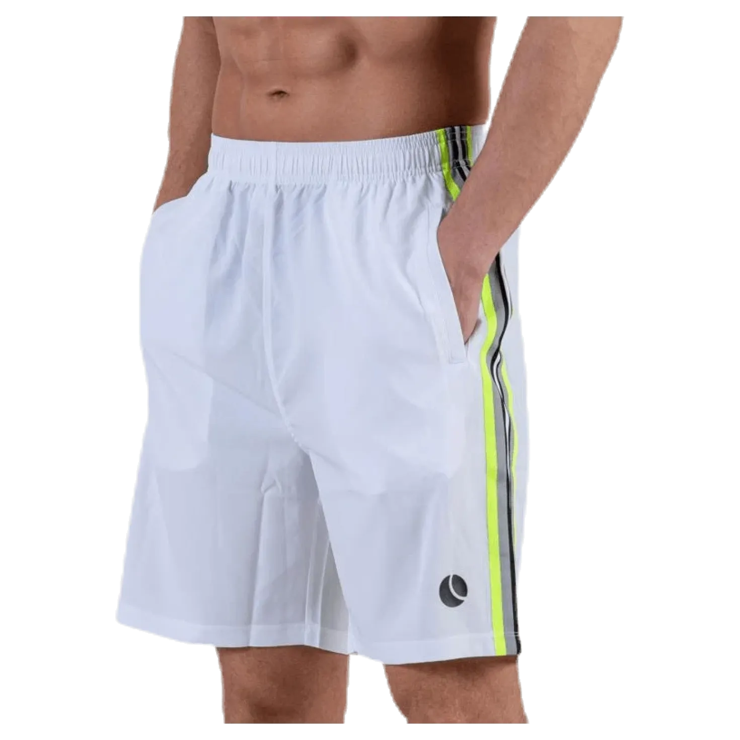 Taber Shorts White