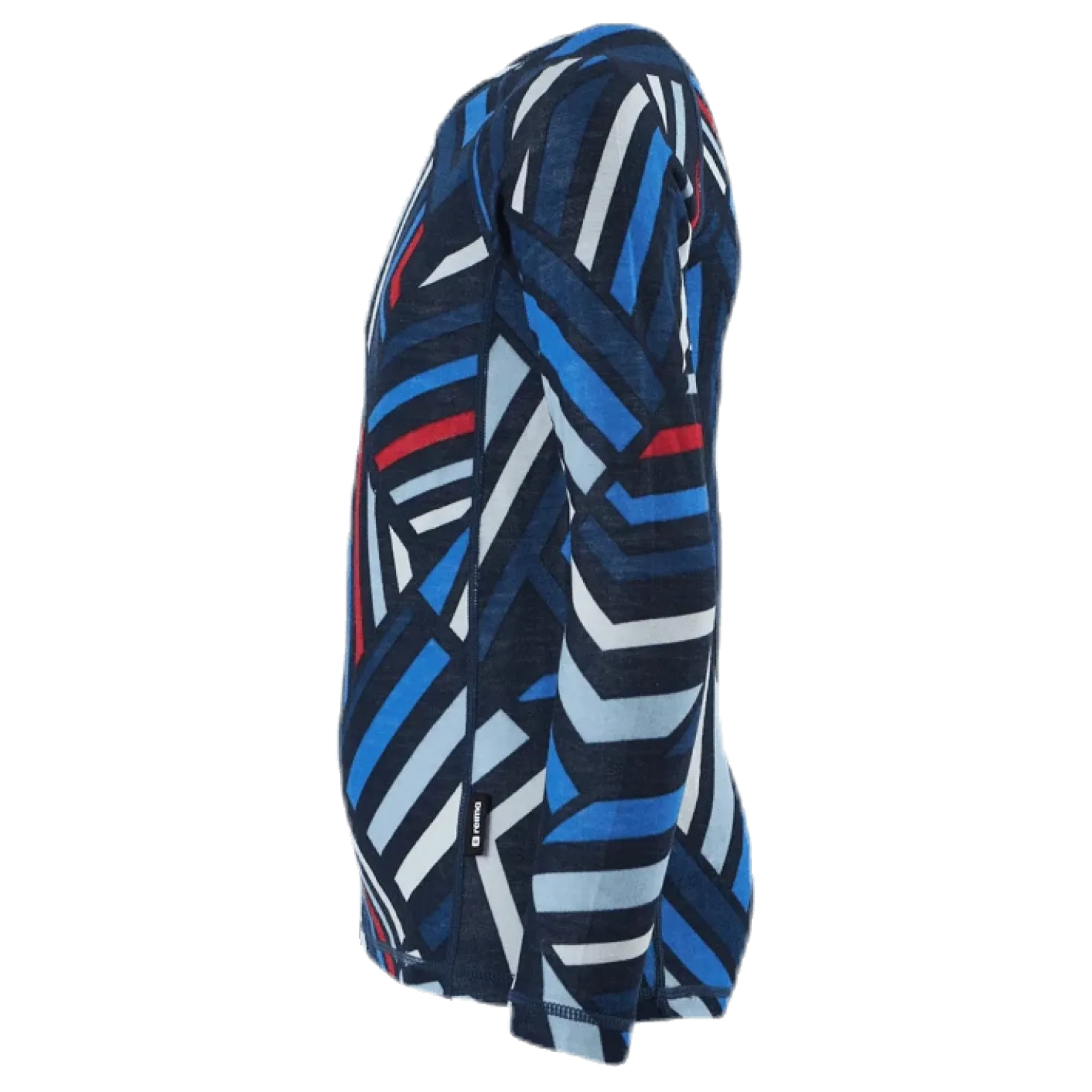 Taitoa Wool/Bamboo Blue/Red