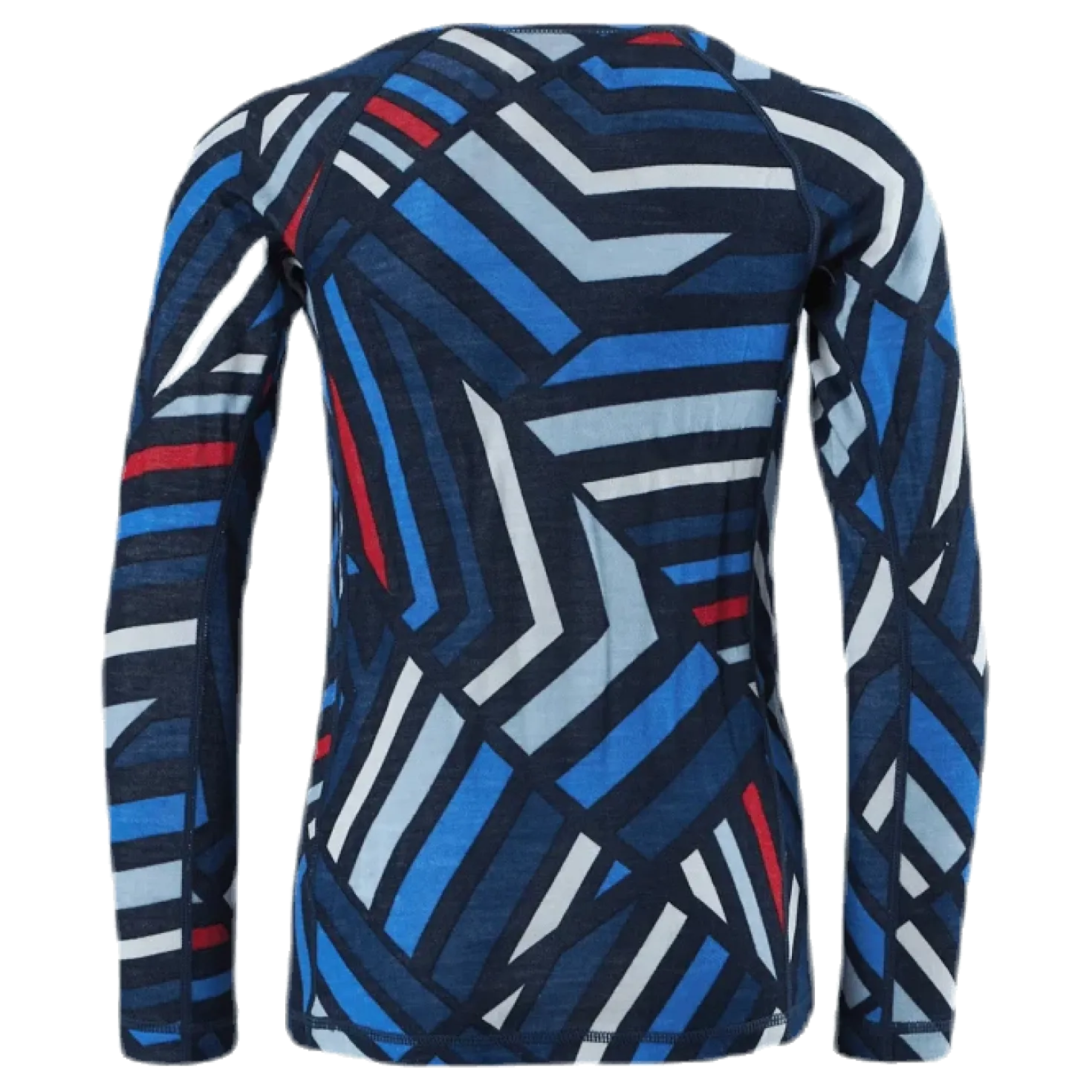 Taitoa Wool/Bamboo Blue/Red