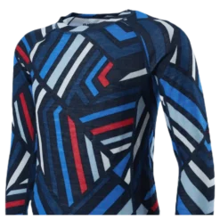 Taitoa Wool/Bamboo Blue/Red