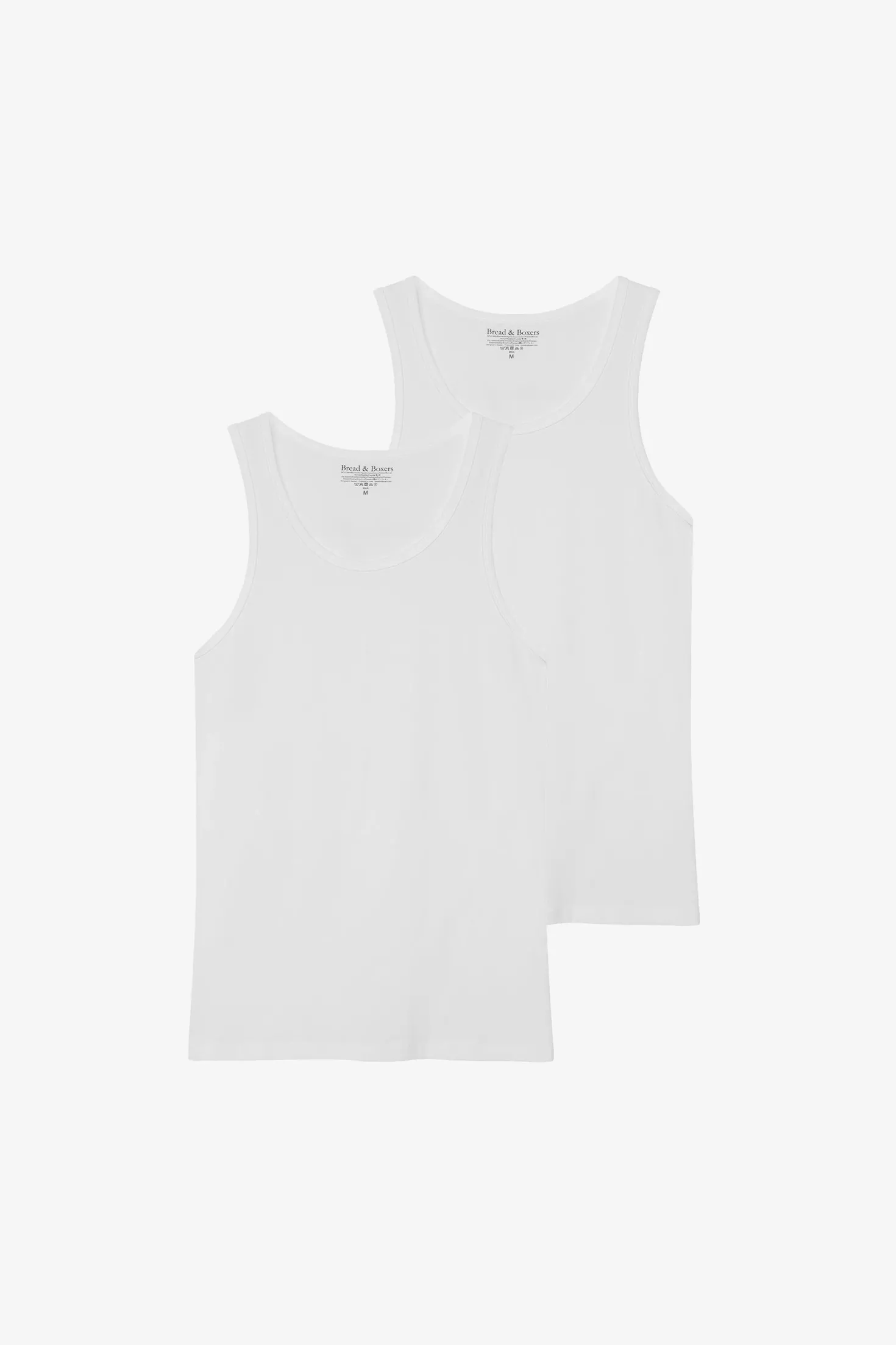 Tank 2-pack White