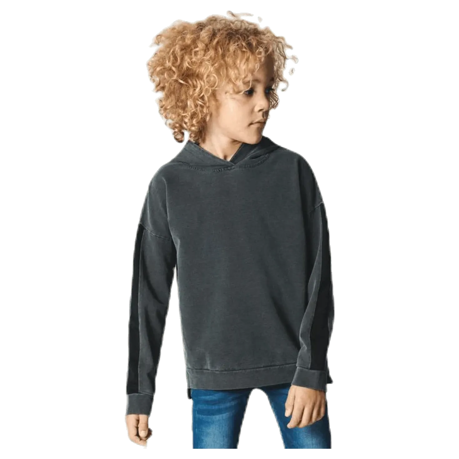 Tao Sweat W. Hood Denim 6154 Grey