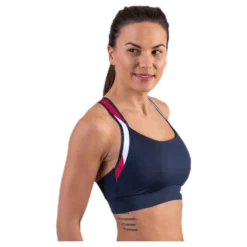Tape Bra Medium Impact Blue