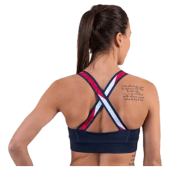 Tape Bra Medium Impact Blue