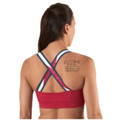 Tape Bra Medium Impact Pink
