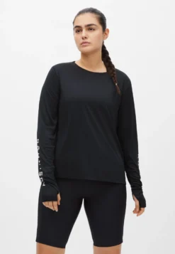 Team Logo Long Sleeve Black