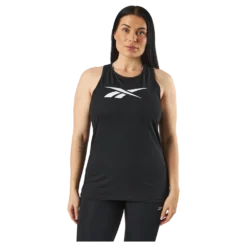 TE Graphic Vector Tank Black