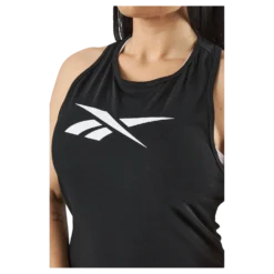 TE Graphic Vector Tank Black
