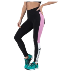 Te Linear Logo Legging Blue/Pink