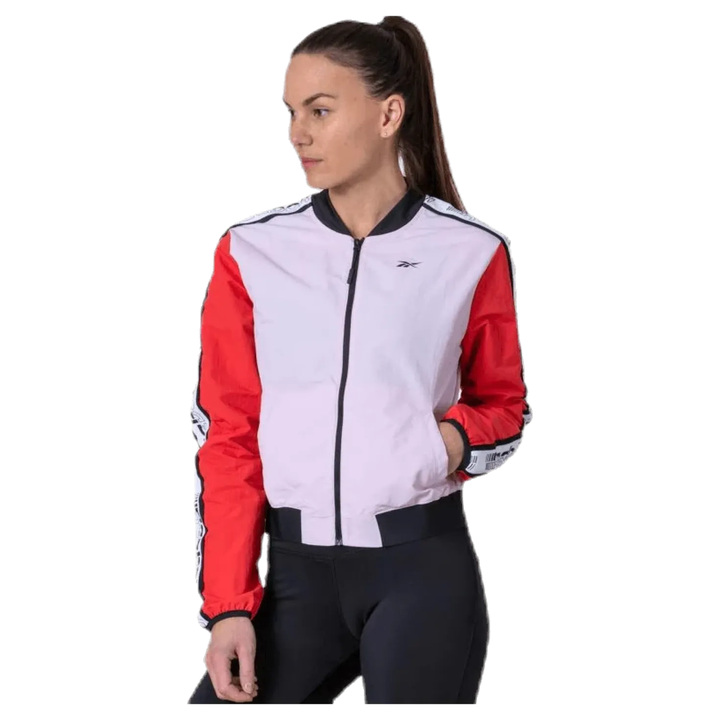 Te Myt Woven Jkt Ts Pink/Red