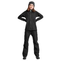 Tera Girls Rain Jacket Black