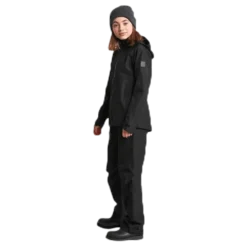 Tera Girls Rain Jacket Black