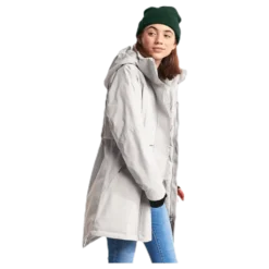 Thea Girl's Parka White