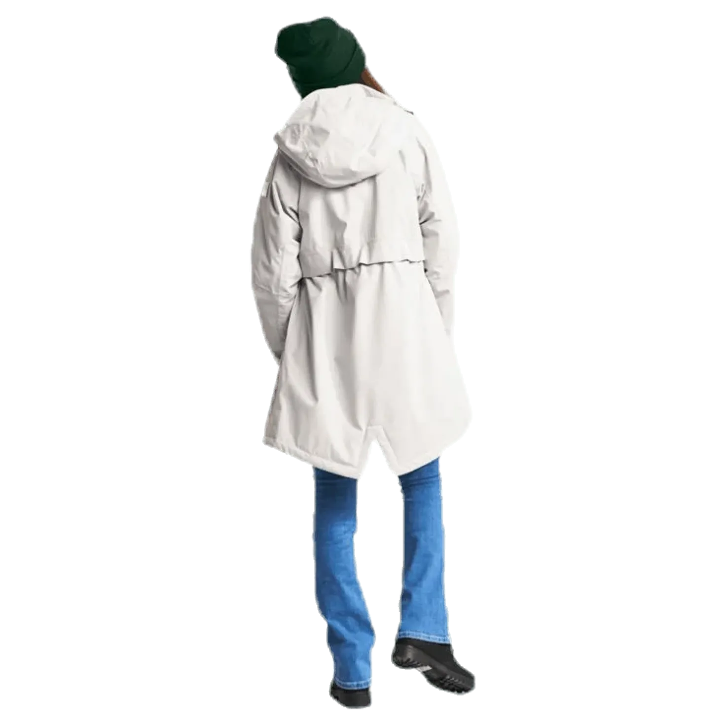 Thea Girl's Parka White