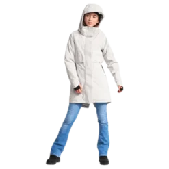 Thea Girl's Parka White