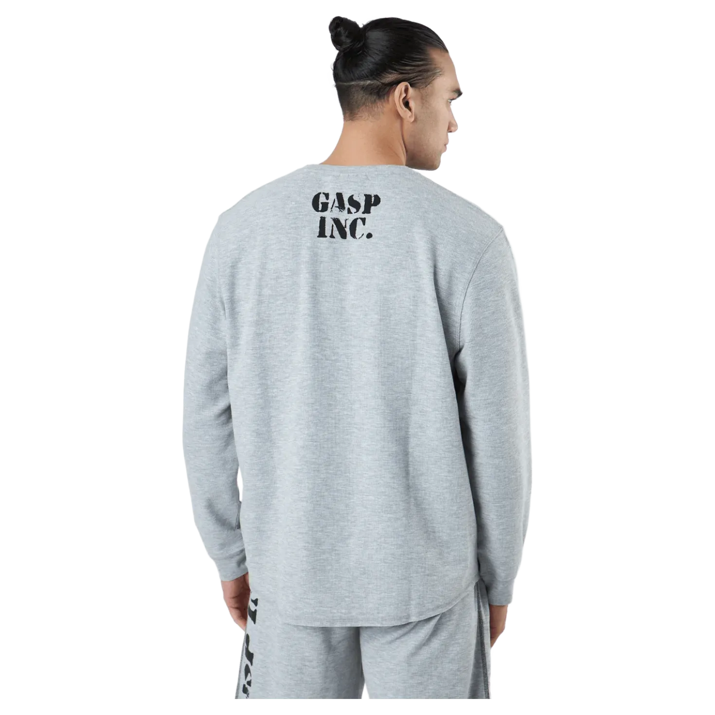 Thermal Gym Sweater Grey Melange
