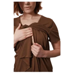 The-Shirt V-neck Brown