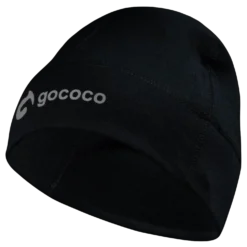 Thin Running Hat Wool Black
