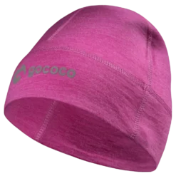 Thin Running Hat Wool Pink