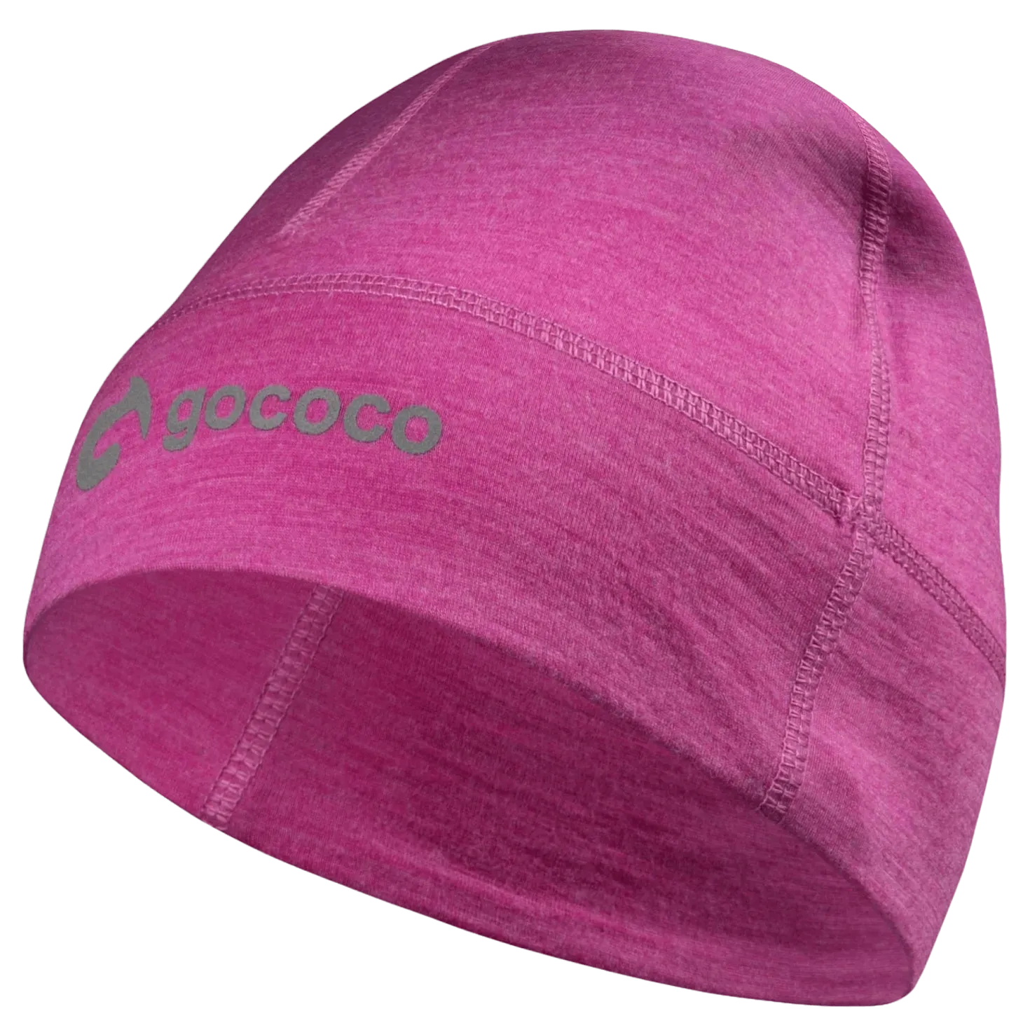Thin Running Hat Wool Pink