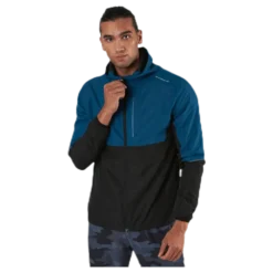 Thorow Running Jacket With Hood Blue