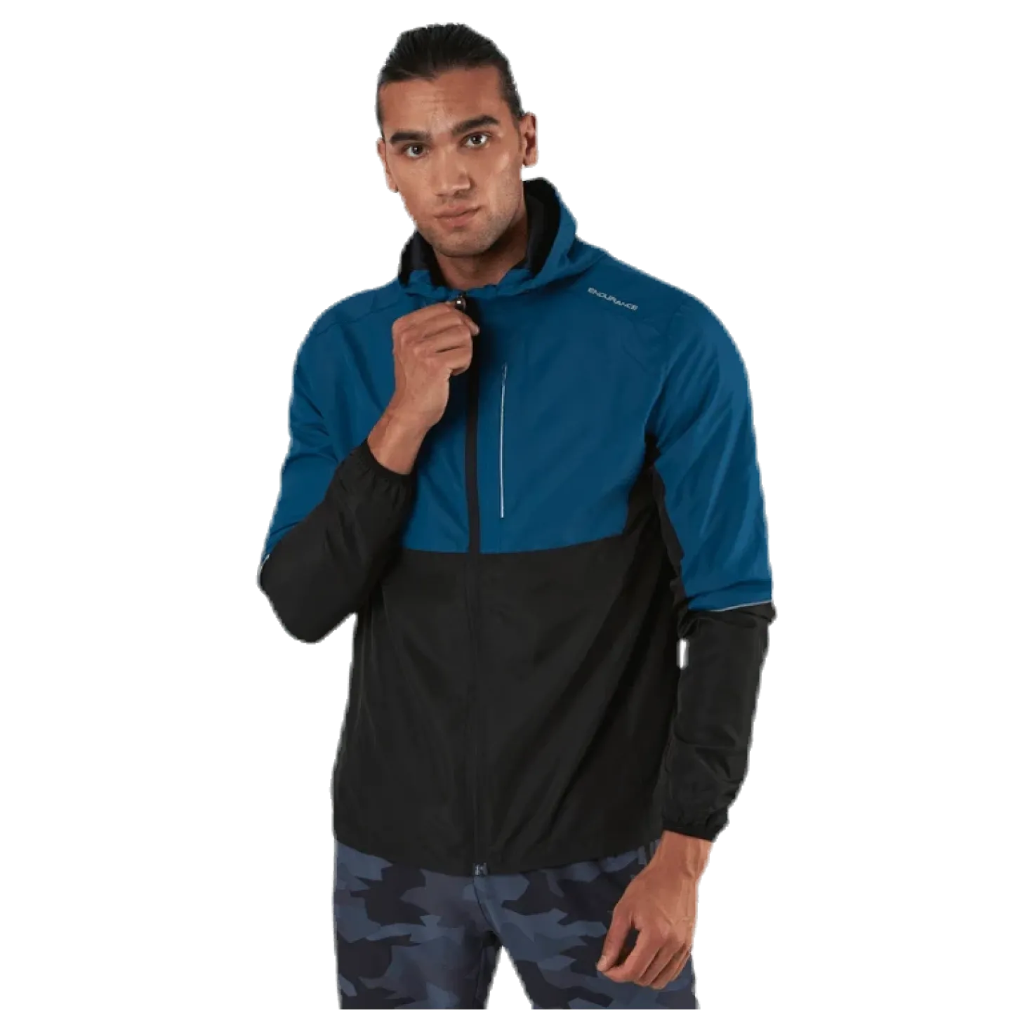 Thorow Running Jacket With Hood Blue