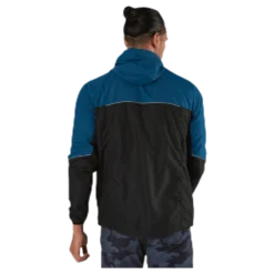 Thorow Running Jacket With Hood Blue