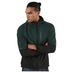 Thorow Running Jacket With Hood Green