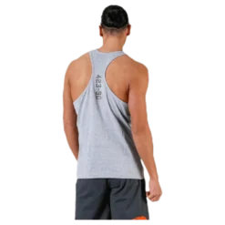 Throwback tank Grey