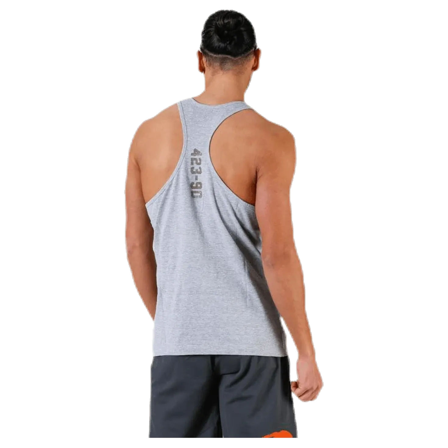 Throwback tank Grey