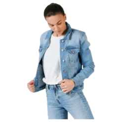 Tia Life Dnm Jacket Bb Lb Blue