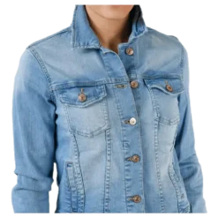 Tia Life Dnm Jacket Bb Lb Blue