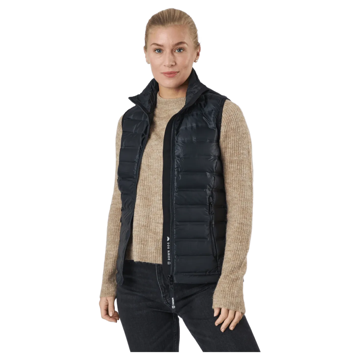 Tica Down Vest W 999 Black