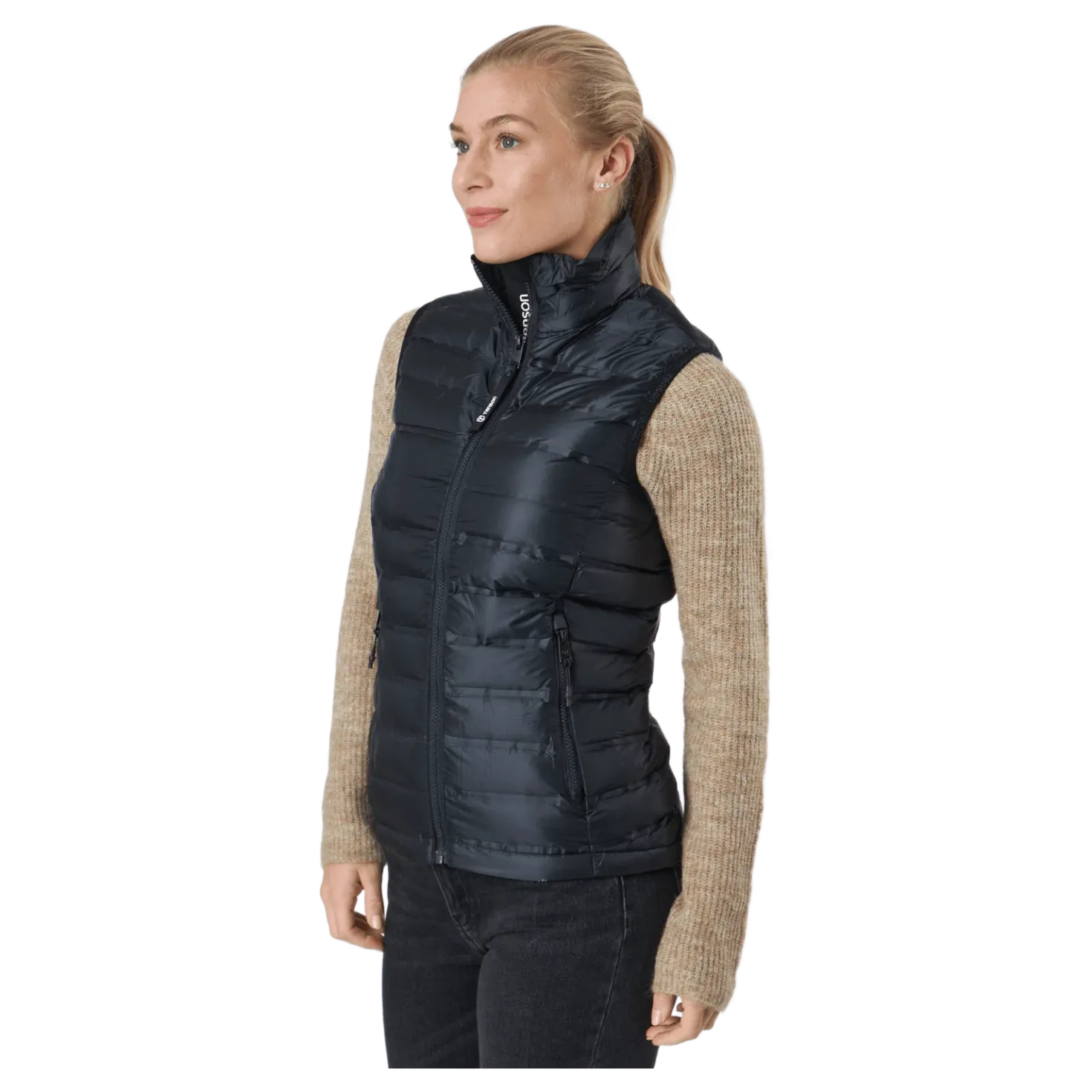 Tica Down Vest W 999 Black