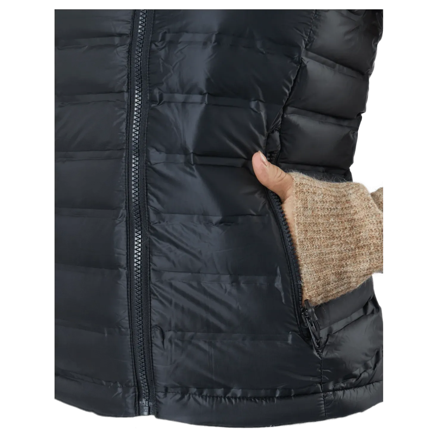 Tica Down Vest W 999 Black