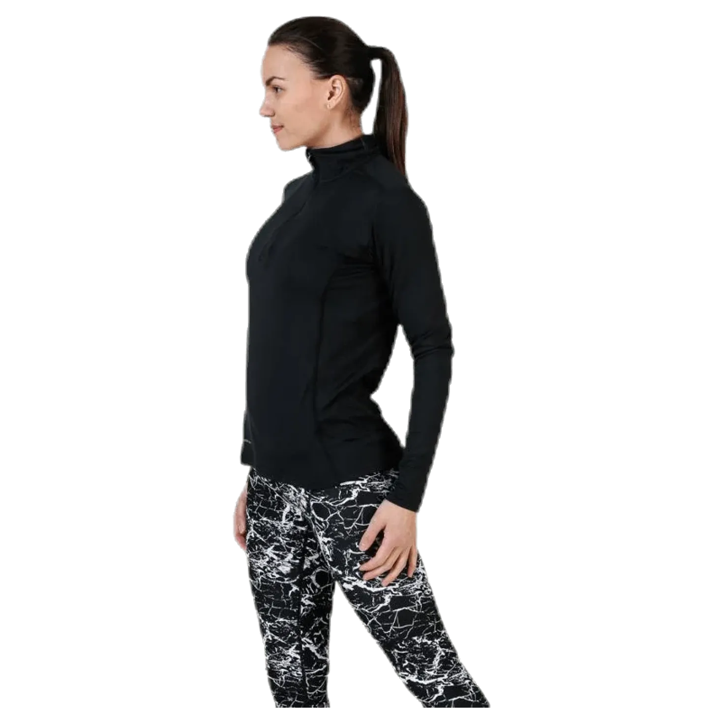 Timika Performance Midlayer Black
