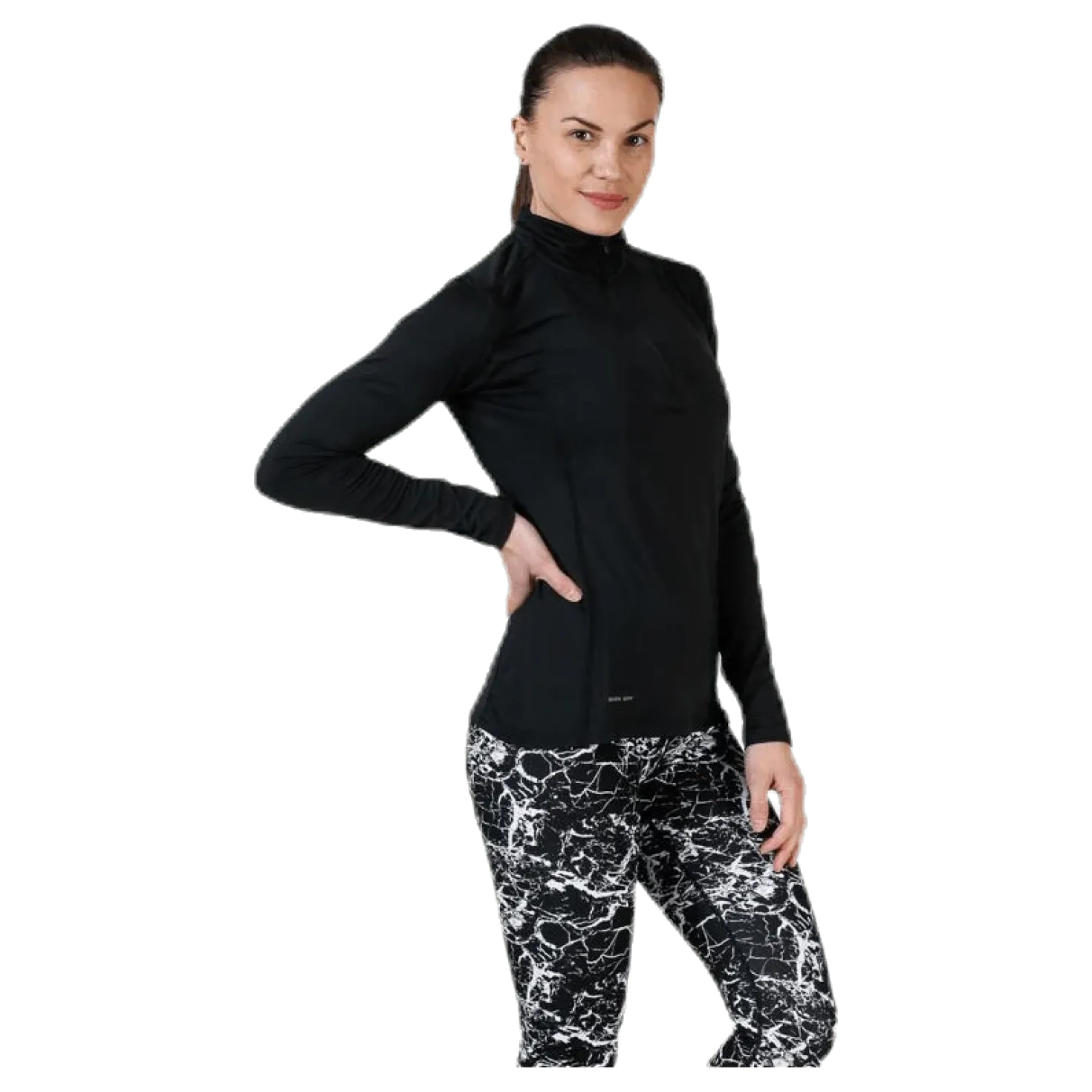 Timika Performance Midlayer Black