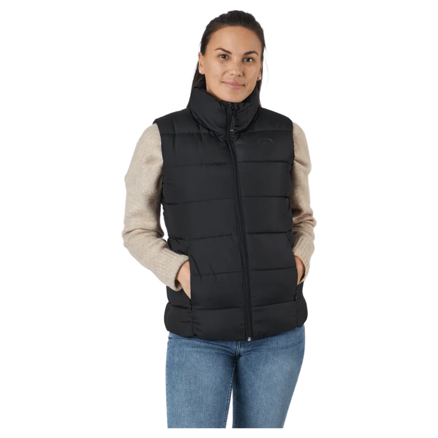 Tindra Waistcoat Black